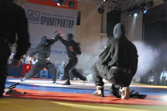 Выступление чебоксарского СОБРа